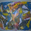 La Llama y la Paloma. Een project van Schilderij van Yolanda González - 11.02.2026