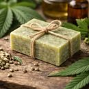 Jabón para acné de cannabis . Projekt z dziedziny Craft i DIY użytkownika fresia_aliste77 - 11.02.2026