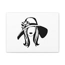FEMININE FASHION HAT STYLES_SILHOUETTES_MINIMALIST CANVAS ART . % ROBIN PUCKETT tarafından hazırlanan Dijital İllüstras, Ve on projesi - 02.12.2026