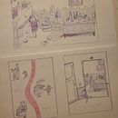 Snake under my bed. Ilustração infantil, Teoria da cor, Ilustração digital, Desenho, Ilustração tradicional, Desenho a lápis, e Álbum ilustrado projeto de katlan - 13.02.2026