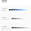 Design System Monetiza. App Design, Mobile Design, UX / UI, and Digital Product Design project by Mauricio Machuca Nuñez - 02.15.2026