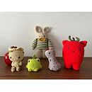Rino Crochet  . Arte și meșteșuguri, Design de jucării, DIY, Arte din fibre, Croșetat, Amigurumi și Design textil de Sonia Agulló Ponce - 02.17.2026