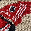 Polilla intarsia Ein Projekt aus dem Bereich Dekoration von Innenräumen, DIY, Weben, Crochet, Modedesign und Textildesign von María Parra - 21.02.2026