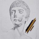 D.A Exercici de llums i ombres sobre un bust . Desen și Desen artistic de Sarah Rondón - 02.22.2026