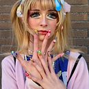 Gyaru nails . Decorative Painting, Design, Traditional illustration, Painting, and Pattern Design project by Júlia Hernández Jiménez - 02.22.2026