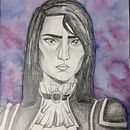 Retrato de Catilyn. Un projet de Dessin numérique , et Aquarelle de Anna Isabel molina - 22.02.2026