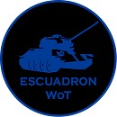 Logo: Escuadron WoT. Projekt z dziedziny Projektowanie graficzne użytkownika Gino Druetta - 23.02.2026
