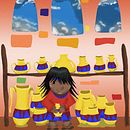 Mi proyecto del curso: EL VENDEDOR DE CERAMICAS. Hecho en Photoshop. Un proyecto de Ilustración infantil, Ilustración tradicional, Ilustración digital, Pintura digital y Dibujo de Wilson Santibañez Ramirez - 24.02.2026