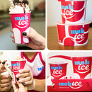 Identidade Visual - Mek ice . Pencitraan Merek, Identitas, Desain, Desain Digital, Desain Logo, Dan Desain Alat Tulis proyek oleh Caio Parise - 02.26.2026