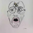 Der schielende Mann . % Carola Zain tarafından hazırlanan Çizim, Kalem Çizimi, Sanatsal Çizim, Gerçekçi Çizim, Geleneksel illüstras, on, Mürekkep İllüstras, Ve onu projesi - 02.27.2026