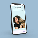 Apresentação de portfólio - App de adoção de cães e gatos. Een project van Merkstrategie, Business, Communicatie,  Design management, Portfoliobeheer y Social media van Ana Maria da Mata Dias Fiaux - 27.02.2026
