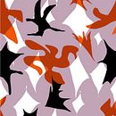 Projekt końcowy, kurs: Illustrated pattern design: Eye catching vector illustrations . Design grafic, Ilustrație tradițională, Design de model & Ilustrație vectorială de Monika Proniewska - 02.28.2026