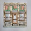 Fachada en Bruselas. Un projet de Illustration architecturale, Dessin, Peinture , et Aquarelle de camilaa_saavedra - 04.03.2026