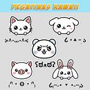 Pegatinas Kawaii Ein Projekt aus dem Bereich Digitale Illustration von emilio_juan - 05.03.2026