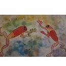 Sapito's proyect. Een project van  Schetsen,  Creativiteit,  Tekening, Traditionele illustratie, Aquarelschilderen y Sketchbook van Silvana Roquero de León - 08.03.2026