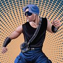 CYBERPUNK POSE. Un progetto di Disegno digitale, Pittura digitale, Illustrazione digitale e Character design di David Roi Corral Naveira - 12.03.2026