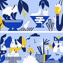 Livre jeunesse : les animaux de la forêt. Encadernação, Ilustração infantil, Literatura infantil, Design editorial, Narrativa, e Papercraft projeto de mia_ella - 12.03.2026