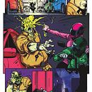 Teste para o curso de Colorização digital de quadrinhos com técnicas de Photoshop . Ilustrație digitală de Celito Gomes - 03.12.2026