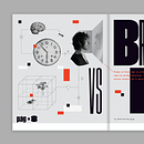 Editorial collage: Bradbury vs. Perec. Un progetto di Graphic design, Collage, Illustrazione editoriale e Illustrazione digitale di Marijn Verschuure - 13.03.2026