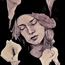 Mujer entre alcatraces . Desen, Ilustrație cu cerneală, Caiet de schițe și Schițe de Frank Murphy - 03.13.2026