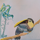 A Little Bit of Moonshine . % Carol tarafından hazırlanan Çizim, Geleneksel illüstras, on, Mürekkep İllüstras, onu, Tablo, Sulubo, a Resim, Doğalcı İllüstras, Ve on projesi - 03.15.2026