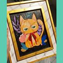 Garfield - meu gato. Pintura, e Desenho projeto de juliacargninms03 - 16.03.2026