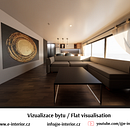 Flat visualisation. Un proyecto de Diseño de interiores y Modelado 3D de Kristýna Hrášková - 18.03.2026