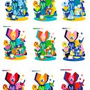 illustration: quand la couleur stimule l'imagination. Ilustração digital, Desenho e Ilustração tradicional projeto de mia_ella - 19.03.2026