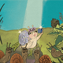 Alone In Spotlight. Projekt z dziedziny Ilustracja c, frowa, Projektowanie postaci, Kreat, wność i  Animacja użytkownika Atousa Dehsarvi - 21.03.2026