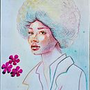 Proyecto final del curso de Gaby Niko. Un progetto di Disegno con matite colorate, Disegno, Disegno di ritratti e Sketchbook di Nadia Llabrés Ribas - 22.03.2026