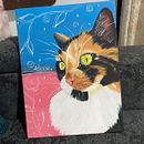 ATESSA, LA GATITA DE MIL RECUERDOS Ein Projekt aus dem Bereich Malerei mit Acr, l, Bildende Künste und Malerei von Stefania Gomez Gomez - 22.03.2026