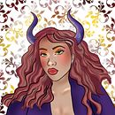 Empress of Quiet Fire. Un progetto di Illustrazione digitale di Özge Yılmaz - 28.03.2026