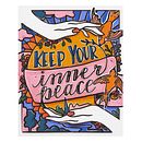 Keep your inner peace. Projekt z dziedziny Ilustracja c, frowa,  Pismo dekorac, jne, T, pografia, T i pografia użytkownika ramona_werner - 28.03.2026