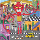 The Street Project Ein Projekt aus dem Bereich Zeichnung, Digitale Illustration, Artistische Zeichnung, Kunstleitung und Traditionelle Illustration von Anna Kantarjian - 30.03.2026