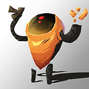 Pintura Digital: Robot . Un progetto di Character design, Illustrazione tradizionale, Illustrazione digitale e Pittura digitale di Ana Karen González Salazar - 01.04.2026