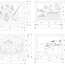 As dimensões de alguns objetos 2026, digitais, "AutoCAD".. Un proyecto de Ilustración digital, Dibujo, Comunicación, Creatividad, Dibujo digital, Bocetado, Ilustración infantil y Arquitectura de Jayme Gonzalez - 01.04.2026