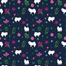 Cute Dogs Surface Pattern Design . Desain, Pencetakan, Ilustrasi tradisional, Dan Desain Pola proyek oleh Viktorija - 04.07.2026