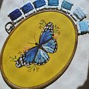 Borboleta em Bordado Realista Ein Projekt aus dem Bereich Stickerei, H und werk von Gabriela Ub - 08.04.2026