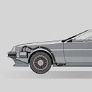 CINEMA/TV CARS. Een project van Digitale illustratie, Digitale tekening y Vectorillustratie van David Roi Corral Naveira - 09.04.2026