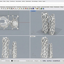 HEXO EDIFICIO. 3D, 3D Design, 3D Modeling, Architecture, Digital Architecture, Furniture Design, Making, Industrial Design, Interior Architecture, and Product Design project by erickca338 - 04.09.2026