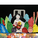 Mujer en la naturaleza. Arts, Crafts, Fine Arts, Ceramics, and Traditional illustration project by Vicky Contreras - 04.15.2026