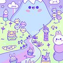 Snacks World. Projekt z dziedziny Projektowanie postaci, Ilustracja c, frowa i Manga użytkownika Lorena M - 15.04.2026