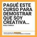 TERMINÉ EL CURSO!!! . % Amelia Orellana tarafından hazırlanan Reklamcılık, İletişim, Metin, azarlığı, Hika, Ve e anlatımı projesi - 04.15.2026