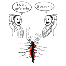 Misma energía pero diferente discurso . Menulis, Komik, Dan Menggambar proyek oleh César Guzmán - 04.21.2026