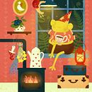 Tiny forest: La hora del té. Un progetto di Disegno digitale, Illustrazione digitale, Disegno e Illustrazione tradizionale di Irina Merkusheva - 21.04.2026