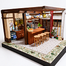 El Sabor de lo Nuestro. Een project van Architectuur, Retailontwerp y Papercraft van Mayra Gamarra Contreras - 23.04.2026
