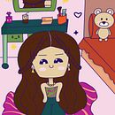 Kinda... Cluless. Un proyecto de Diseño de personajes, Ilustración digital y Manga de Yana Ilieva - 26.04.2026