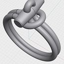 Anillo botón . 3D projeto de Alejandra Azcárate - 26.04.2026