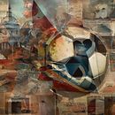 El Futbol como arma de Revolucion. Un projet de Album illustré, Art urbain, T, pographie et Illustration éditoriale de Carlos Eduardo Plaza - 29.04.2026