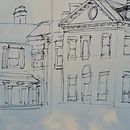 English Country House in Pen Ein Projekt aus dem Bereich Architektonische Illustration, Zeichnung, Traditionelle Illustration, Illustration mit Tinte und Bildende Künste von lucy prentice - 29.04.2026